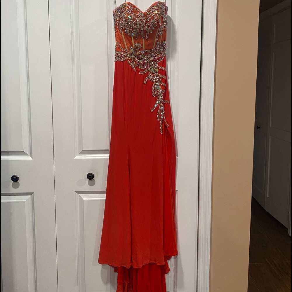 2 Tone Prom dress